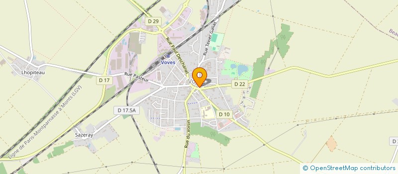 localisation de l'entreprise PASY à LES VILLAGES VOVEENS
