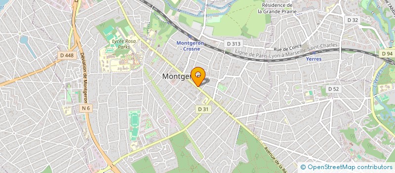 localisation de l'entreprise PASYAL à MONTGERON