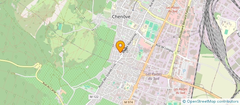 localisation de l'entreprise PASYL à CHENOVE