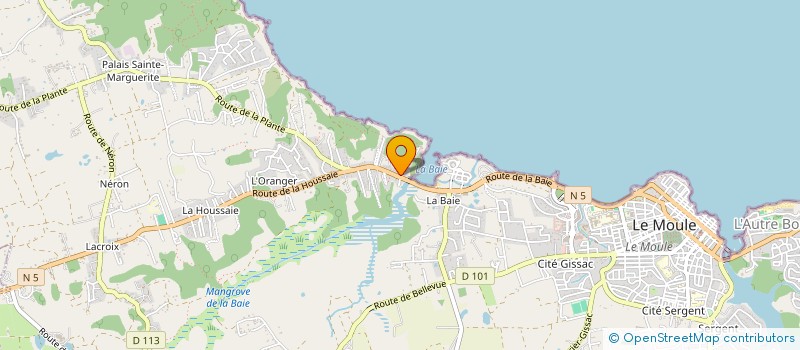 localisation de l'entreprise PASYON FAN KARAIB à LE MOULE