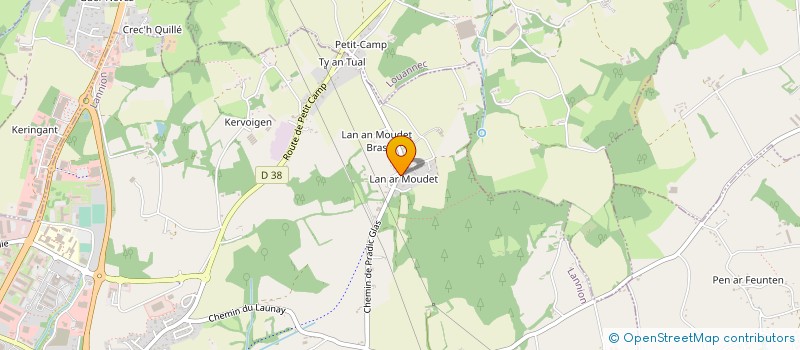 localisation de l'entreprise PASYPAO à LANNION
