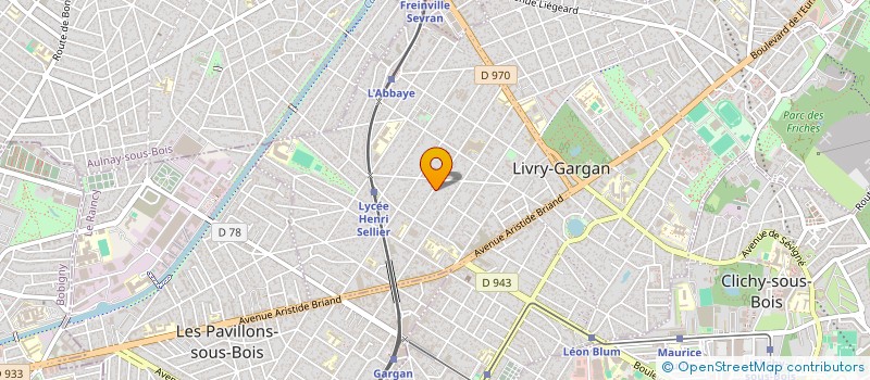 localisation de l'entreprise PAT à LIVRY-GARGAN