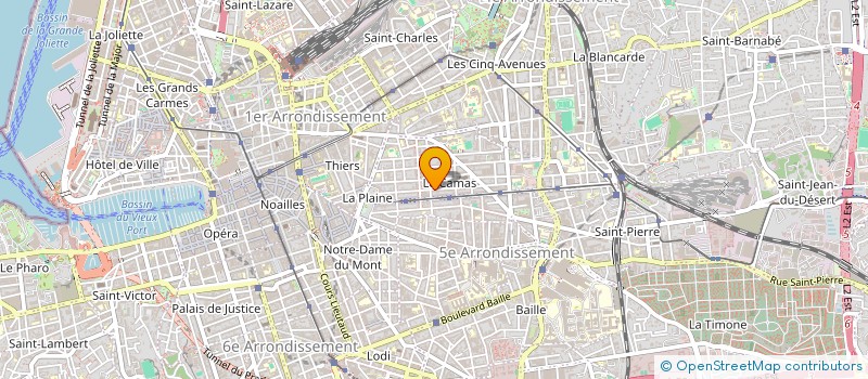 localisation de l'entreprise PAT à MARSEILLE