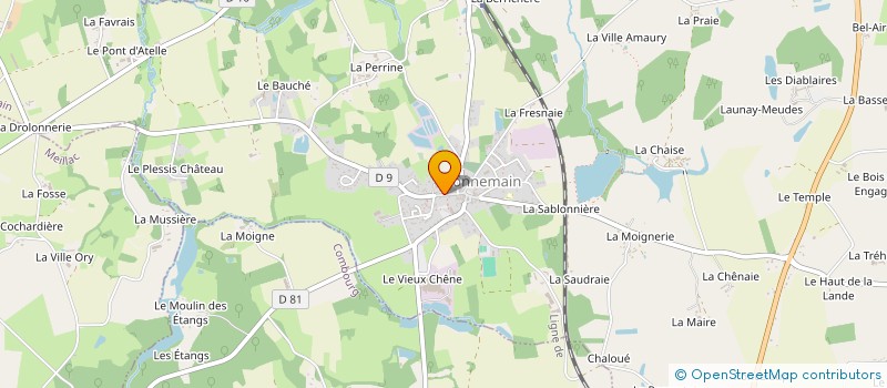 localisation de l'entreprise PAT A BOIS  BONNEMAIN