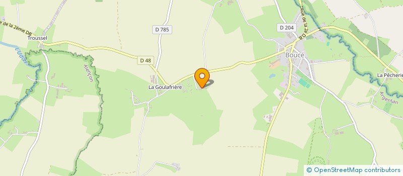 localisation de l'entreprise PAT'A PATTE à ALMENECHES