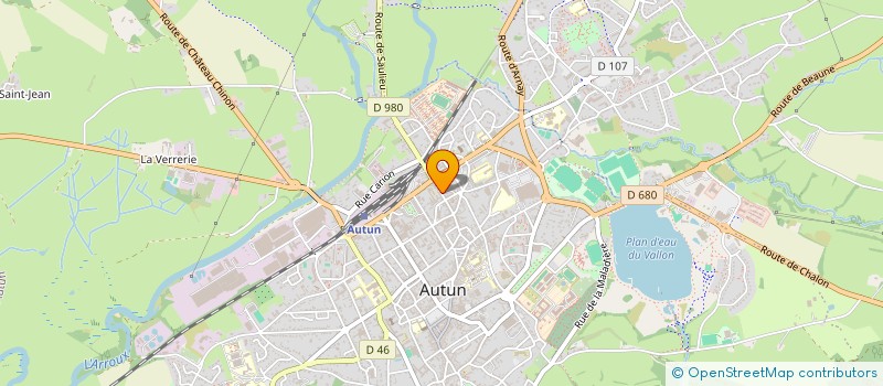 localisation de l'entreprise PAT A PIZZ & CO à AUTUN