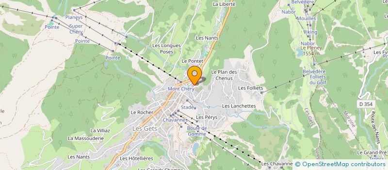 localisation de l'entreprise PAT' A' PIZZA à LES GETS
