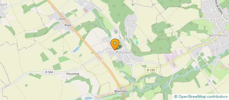 localisation de l'entreprise PAT'AFFUT  PONCHON