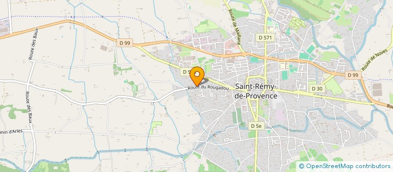localisation de l'entreprise PAT C.V.  SAINT-REMY-DE-PROVENCE