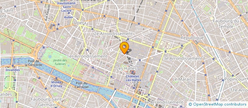 localisation de l'entreprise PAT CHABANAIS  PARIS