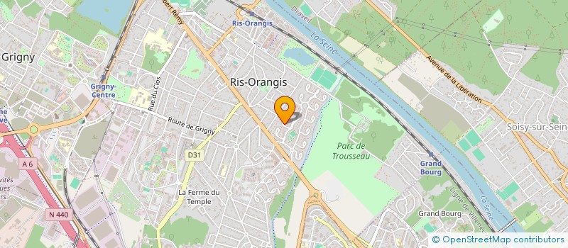 localisation de l'entreprise PAT&CO LOGIS  RIS-ORANGIS