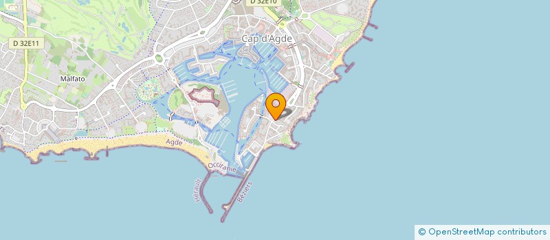 localisation de l'entreprise PAT COMPANY  AGDE