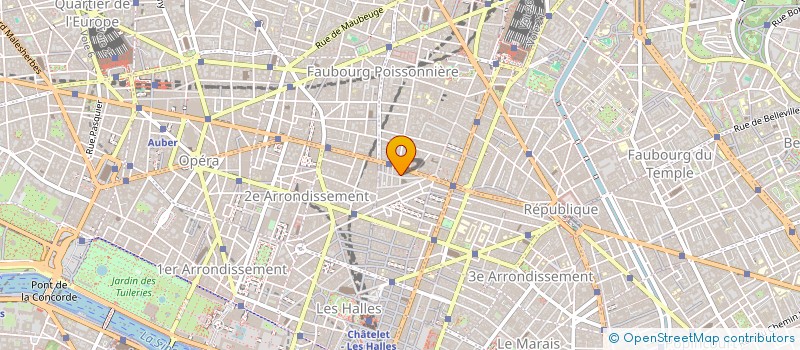 localisation de l'entreprise PAT DE VINCI à PARIS 2