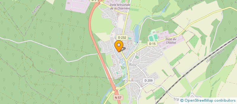 localisation de l'entreprise PAT DIFFUSION  RIOZ