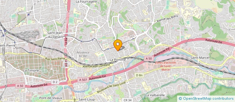 localisation de l'entreprise PAT DISTRIBUTION à MARSEILLE