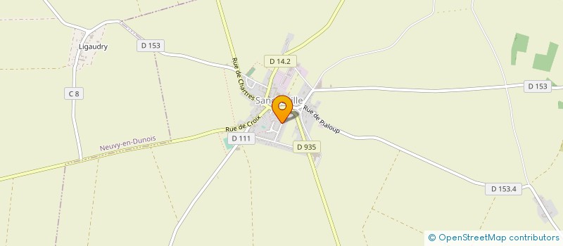 localisation de l'entreprise PAT'FORAGE - MINAGE à NEUVY-EN-DUNOIS