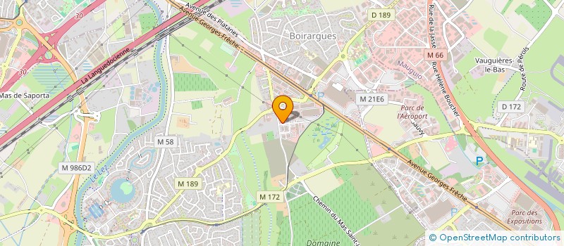 localisation de l'entreprise PAT IMMO à LATTES