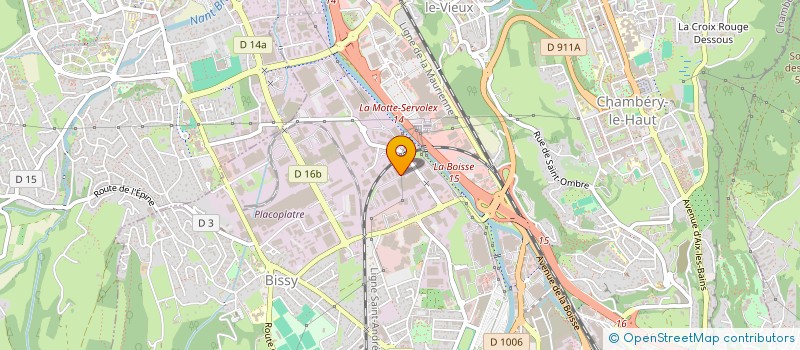 localisation de l'entreprise PAT-MAX à CHAMBERY
