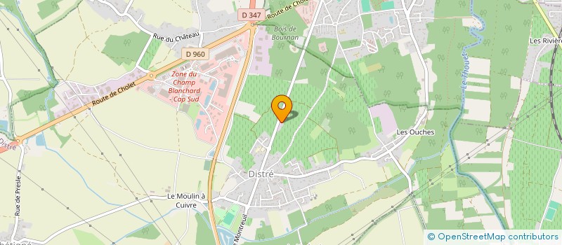 localisation de l'entreprise PAT MILLE  DISTRE