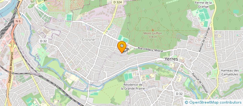 localisation de l'entreprise PAT'MOBILE  CROSNE