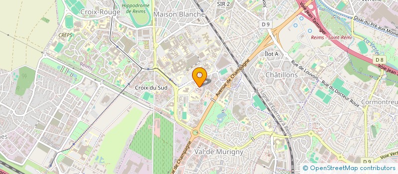 localisation de l'entreprise PAT'MOUILLE SERVICES à REIMS