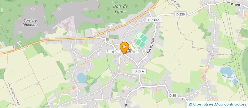 localisation de l'entreprise PAT NAT JO  FLINES-LEZ-RACHES