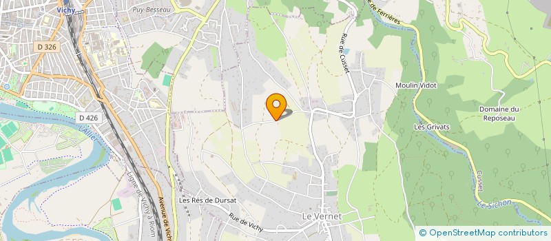 localisation de l'entreprise PAT NETTOYAGE à LE VERNET