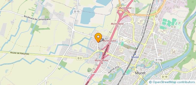 localisation de l'entreprise PAT'RENOV  MURET