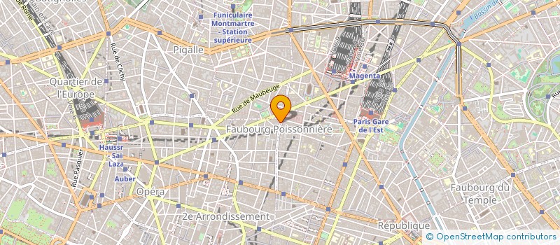 localisation de l'entreprise PAT'S  PARIS 9