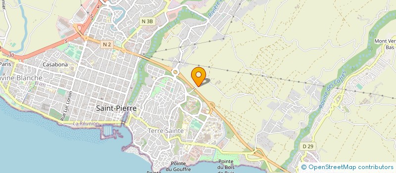 localisation de l'entreprise PAT ZERBAZ à SAINT-PIERRE