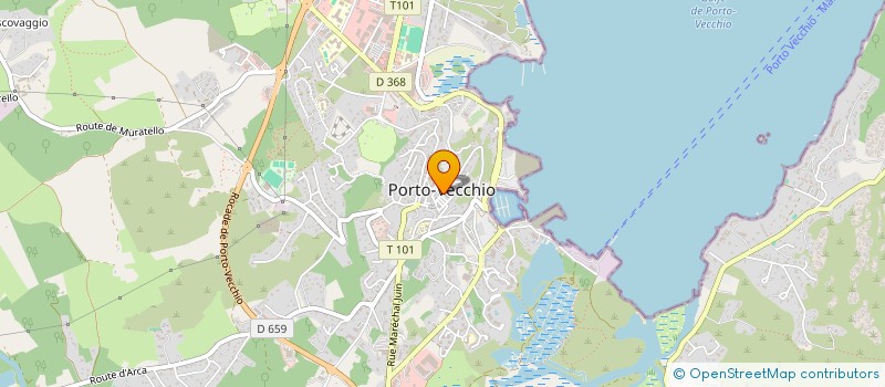 localisation de l'entreprise PAT2 à PORTO-VECCHIO