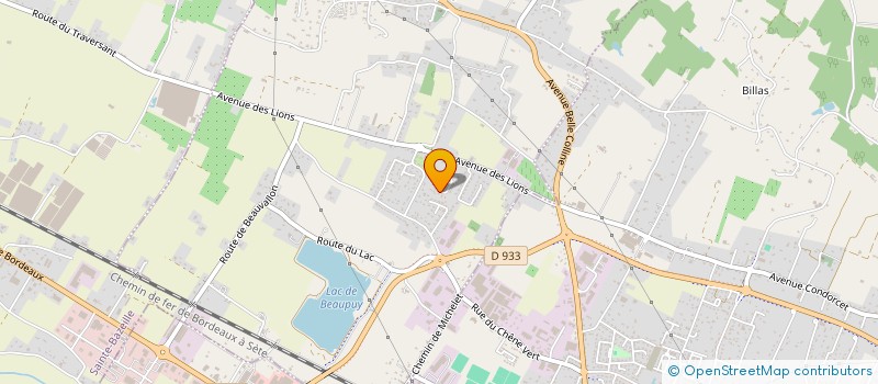 localisation de l'entreprise PATA  BEAUPUY