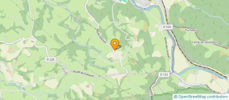 localisation de l'entreprise PATA FAMILY  LESTELLE-BETHARRAM