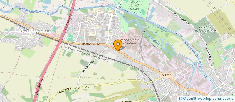 localisation de l'entreprise PATACHOUX à AMIENS