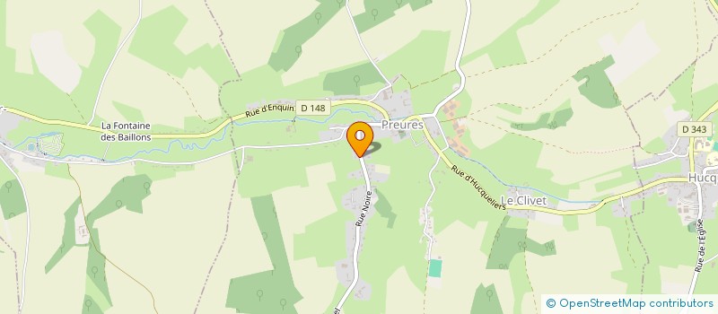 localisation de l'entreprise PATACLOWN  PREURES