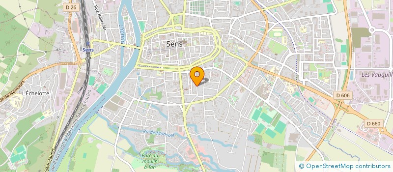 localisation de l'entreprise PATAFOIN  SENS