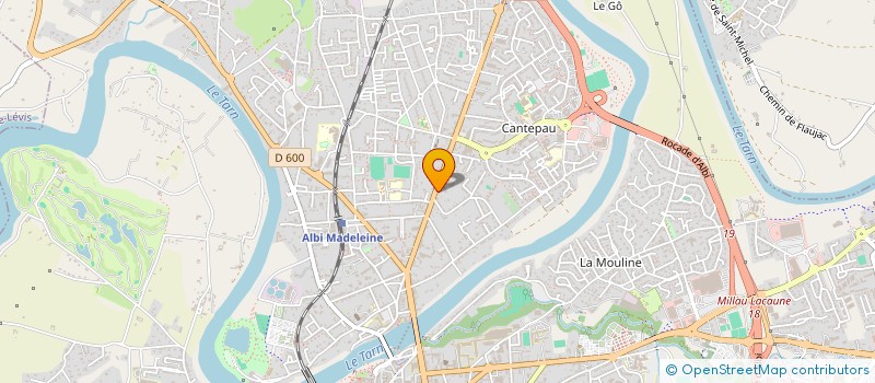 localisation de l'entreprise PATAGONIA à ALBI