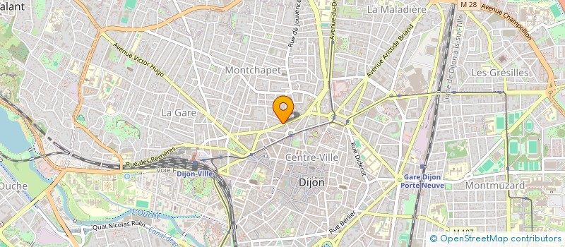 localisation de l'entreprise PATAGONIE à DIJON