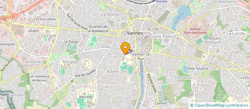 localisation de l'entreprise PATAGWONY à VANNES