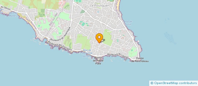 localisation de l'entreprise PATALEX  LE POULIGUEN