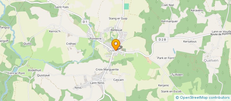 localisation de l'entreprise PATALINE  MELRAND