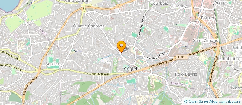 localisation de l'entreprise PATALO  ANGLET