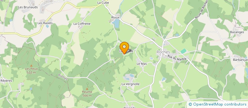 localisation de l'entreprise PATALP à ROCHES