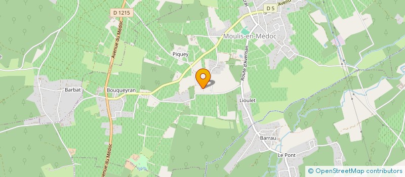 localisation de l'entreprise PATAM  MOULIS-EN-MEDOC