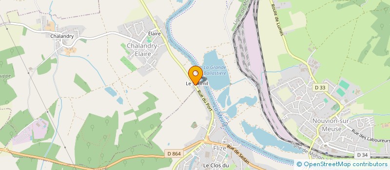 localisation de l'entreprise PATAMAN  CHALANDRY-ELAIRE