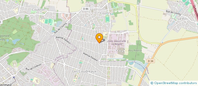 localisation de l'entreprise PATANCLAU à COURTRY