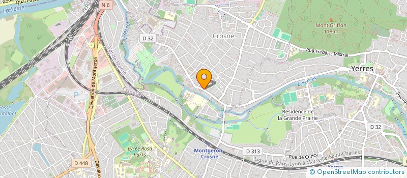 localisation de l'entreprise PATANEGRA FOREVER  CROSNE