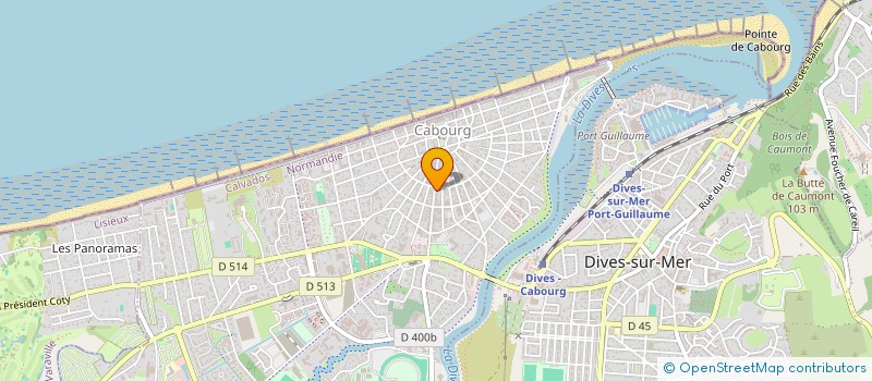 localisation de l'entreprise PATANGELI à CABOURG