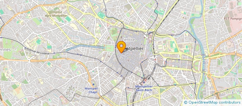 localisation de l'entreprise PATAPHYSIQUE à MONTPELLIER