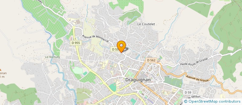localisation de l'entreprise PATAQUES, CLOWNS DE LIENS, CLOWNS DE VIE à DRAGUIGNAN